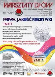 Warsztaty – Nowa jakość rozrywki